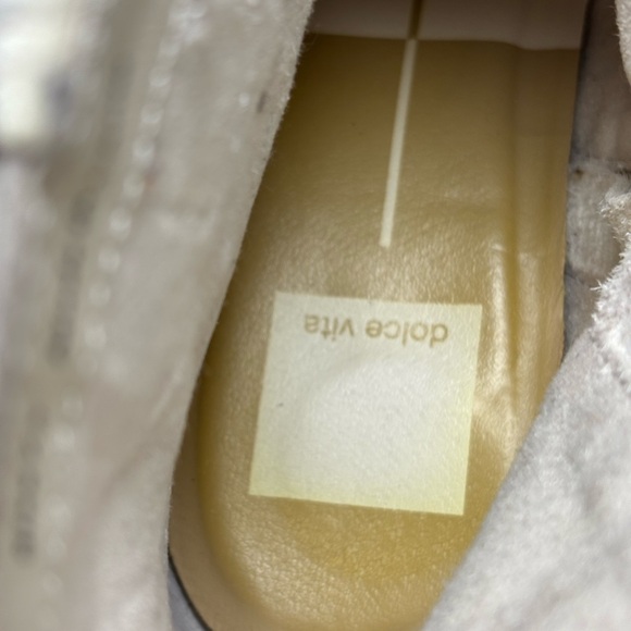 Dolce Vita Silma Western Cowboy Ankle Bootie Hold Multi Cow Print Hair - Picture 5 of 7